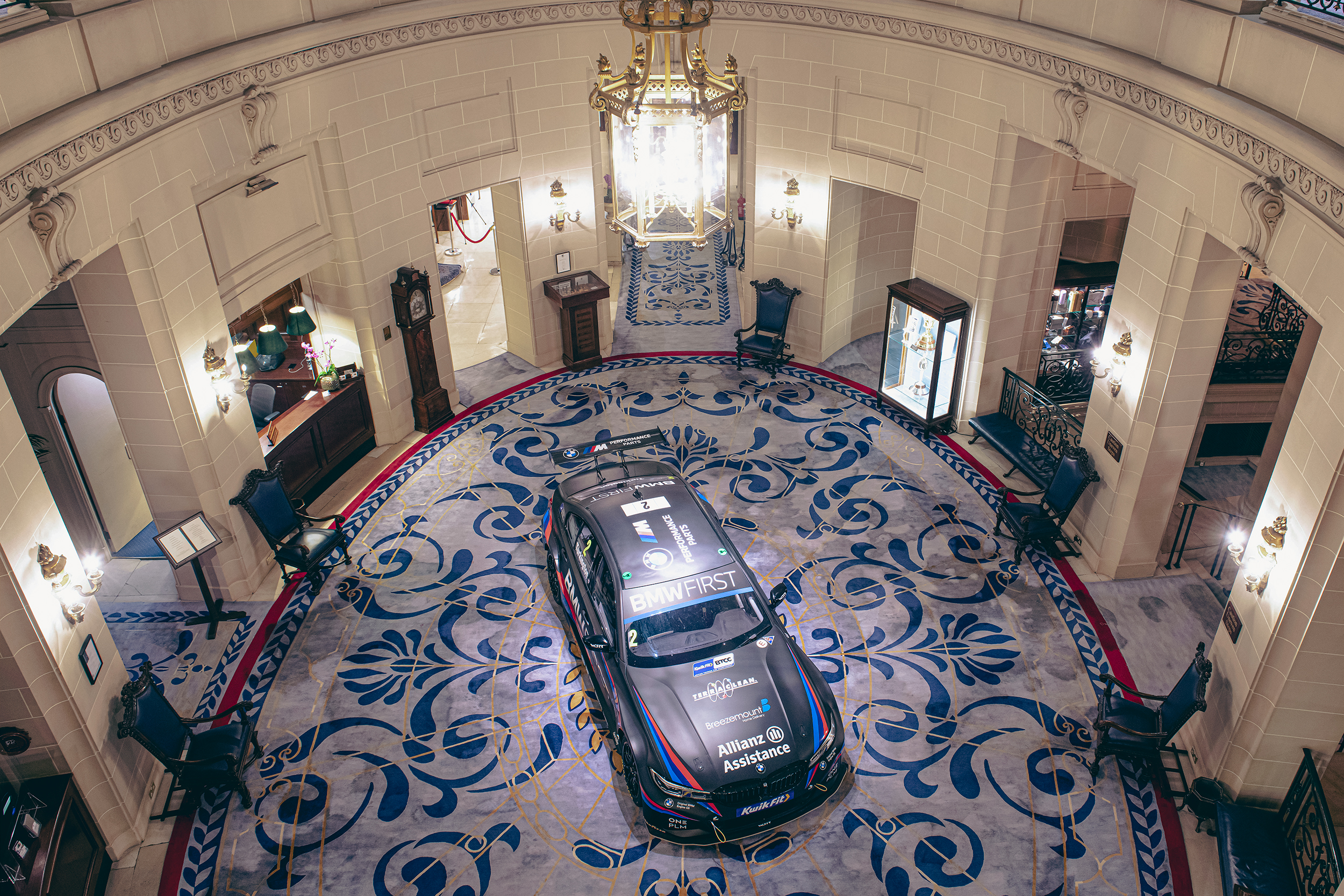 Mack Logistics sponsored WSR BMW BTCC car
