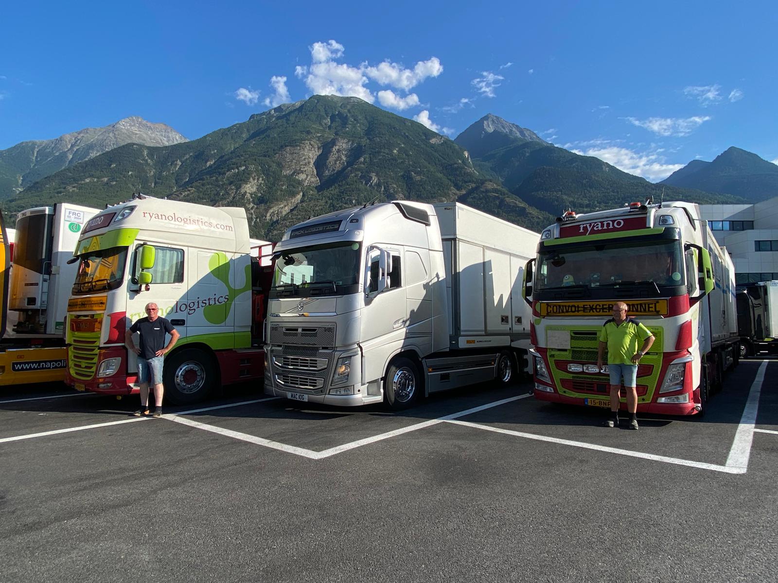 lamborghini miura in black delivered by mack logistics